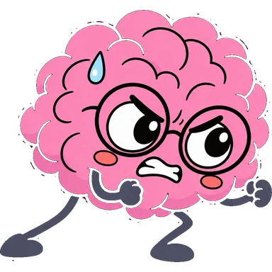 Otong getting ready to solve a puzzle